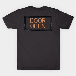 Door Open Light Club (screen) T-Shirt